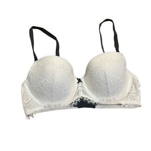 Victoria's Secret White Lace Bra